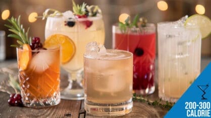 Low-Calorie Cocktails That Bring the Flavor (200-300 Calories)