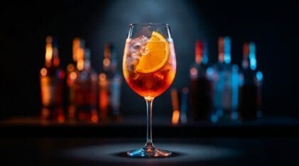 Virgin Aperol Spritz - Drink Lab recipe hero image