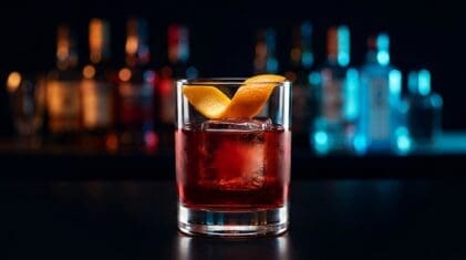 Virgin Negroni - Drink Lab recipe hero image