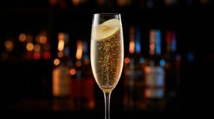 Sparkling Apple Cider Mocktail - Drink Lab recipe hero image