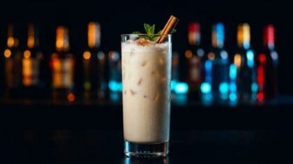 Horchata Mocktail - Drink Lab recipe hero image