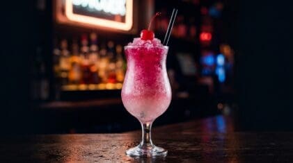 Frozen Shirley Temple - Drink Lab recipe hero image