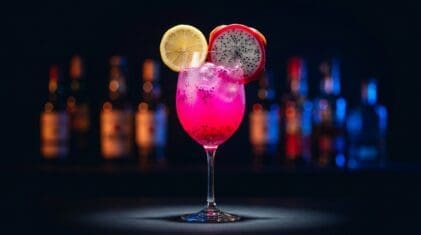 Dragonfruit Lemonade Mocktail - Drink Lab recipe hero image