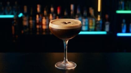 Virgin Espresso Martini Mocktail - Drink Lab recipe hero image