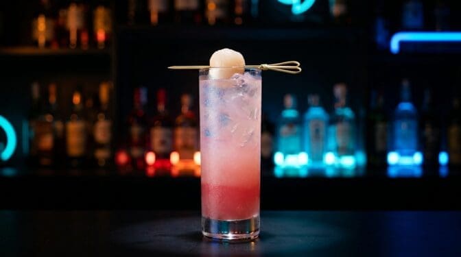 Layered Lychee Dream - Drink Lab recipe hero image