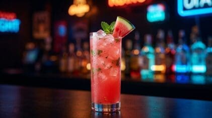 Watermelon Mint Cooler - Drink Lab recipe hero image