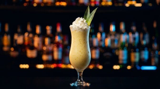 Virgin Pina Colada Smoothie - Drink Lab recipe hero image