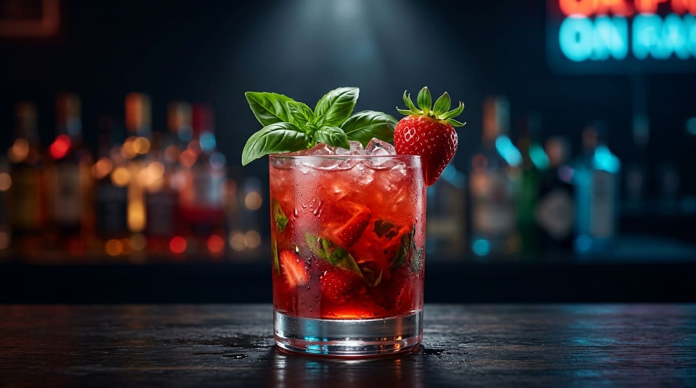 Strawberry Basil Smash