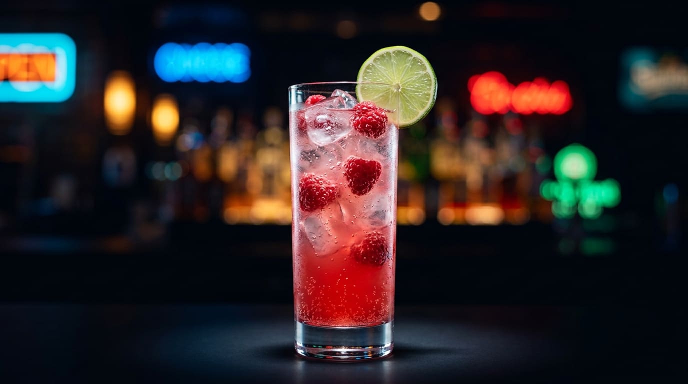 Raspberry Lime Rickey