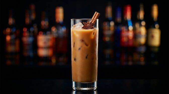Iced Chai Mocktail - Drink Lab recipe hero image