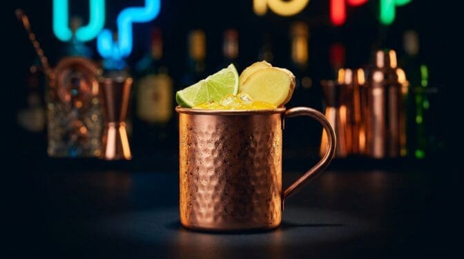 Virgin Turmeric Moscow Mule - Drink Lab recipe hero image