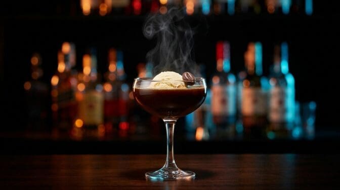Affogato Mocktail - Drink Lab recipe hero image