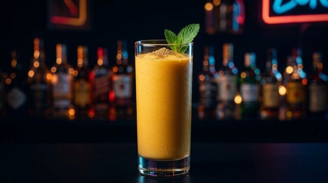 Mango Lassi Mocktail - Drink Lab recipe hero image