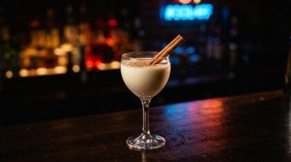 Virgin Eggnog - Drink Lab recipe hero image