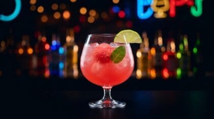Watermelon Punch Mocktail - Drink Lab recipe hero image