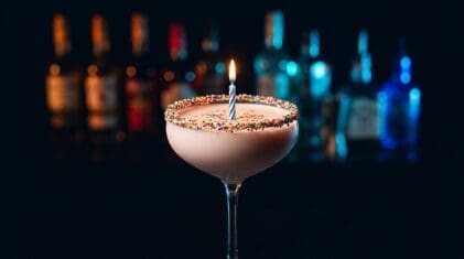 Birthday Cake Mocktail - Drink Lab recipe hero image