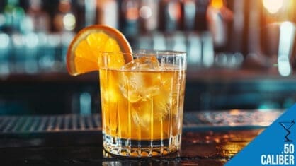 .50 Caliber Cocktail Recipe - A High-Powered Mix of Whiskey, Gin, and Vodka