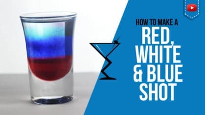 Red, White and Blue Shot Recipe