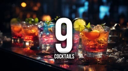 Cocktails Starting with 9!