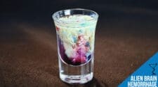 Alien Brain Hemorrhage Shot Recipe: A Spooky and Colorful Drink