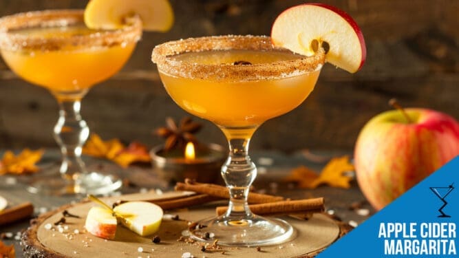 Apple Cider Margaritas Recipe - Spiced Fall Twist on a Classic