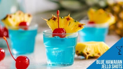 Blue Hawaiian Jello Shots Recipe - Tropical Party Perfection