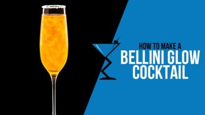 Bellini Glow Cocktail