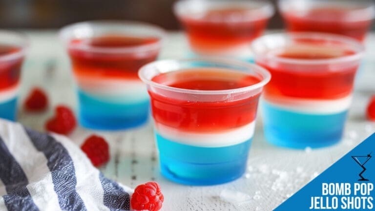Bomb Pop Jello Shots