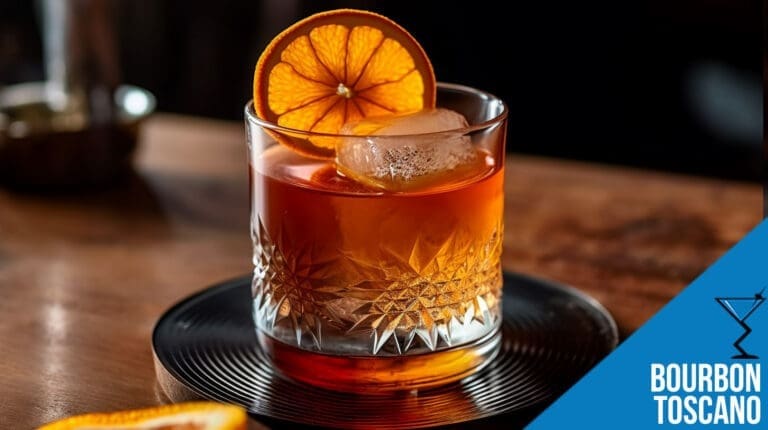 Bourbon Toscano Cocktail