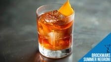 Brockmans Summer Negroni Recipe - Refreshing Berry Twist