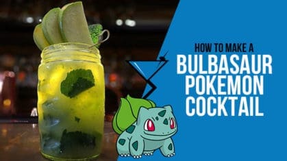 Bulbasaur Pokemon Cocktail