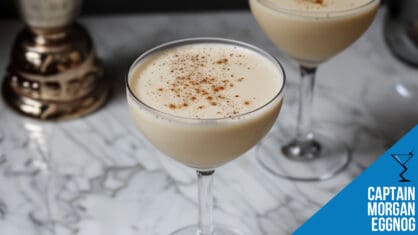 Captain Morgan Eggnog Recipe - Cozy Spiced Holiday Cocktail