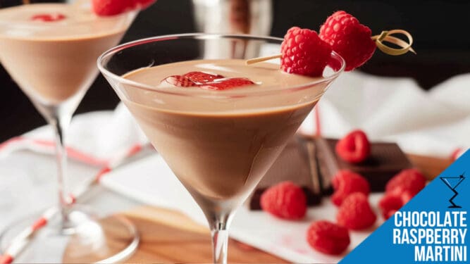 Chocolate Raspberry Martini Recipe - Decadent and Creamy Cocktail