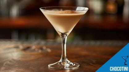 Chocotini Cocktail - Decadent Chocolate Martini Delight