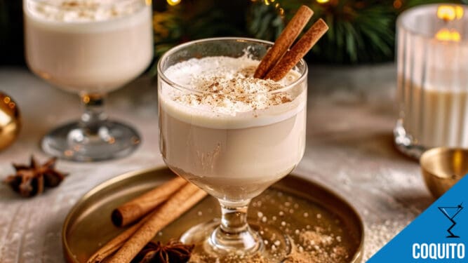 CoCito Cocktail Recipe - A Creamy Coconut and Eggnog Delight