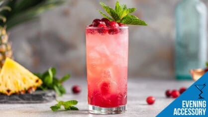 Evening Accessory Cocktail Recipe - Refreshing and Fruity Delight