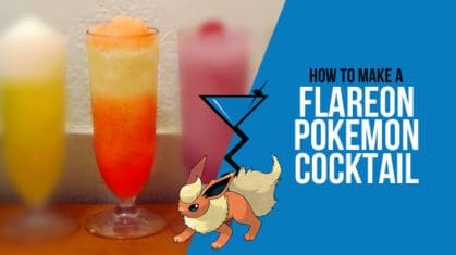 Flareon Pokemon Cocktail