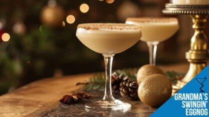 Grandma’s SwinGin’ Eggnog Recipe - Creamy Rum Holiday Punch