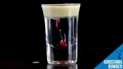 Hiroshima Bomber Shot Recipe - Atomic Flavors in a Single Shot