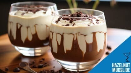 Hazelnut Mudslide Cocktail