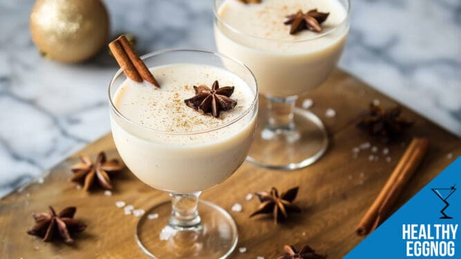 Healthy Eggnog Recipe - Lightened Holiday Classic