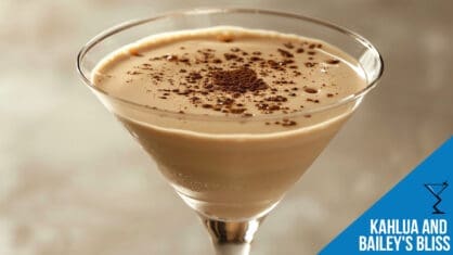 Kahlua and Bailey's Bliss Cocktail Recipe - Creamy Coffee Delight