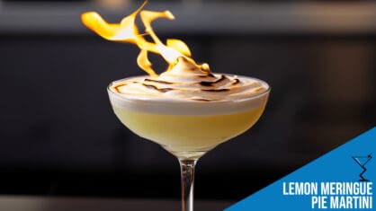 Lemon Meringue Pie Martini Recipe - Creamy and Citrusy Delight
