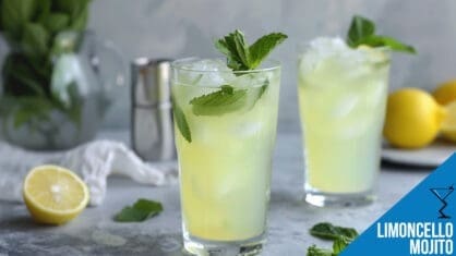 Best Limoncello Mojito Recipe - Refreshing Limoncello Cocktail