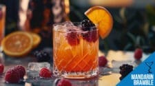 Mandarin Bramble Cocktail Recipe - Refreshing Citrus Delight
