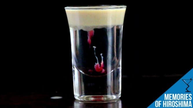 Memories of Hiroshima Shot Recipe - Explosive Flavor Experience