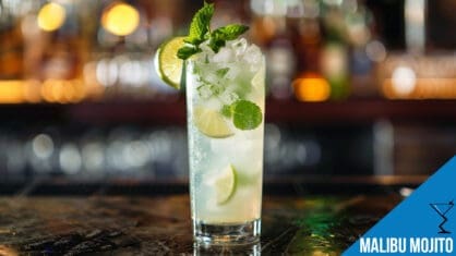Malibu Mojito Cocktail Recipe - Tropical Mint Delight