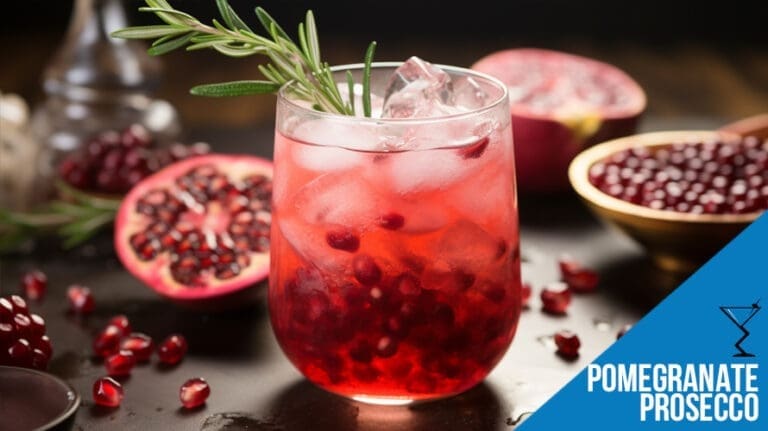 Pomegranate Prosecco Cocktail