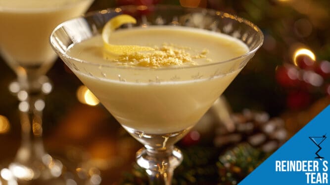 Reindeer's Tear Cocktail Recipe - Creamy Citrus Holiday Delight