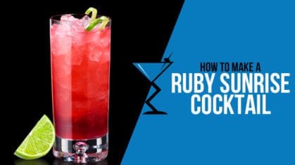 Ruby Sunrise Cocktail